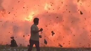 Polisi Usut Viral Ledakan Dahsyat Petasan Di Sertai Kobaran Api Di Magelang