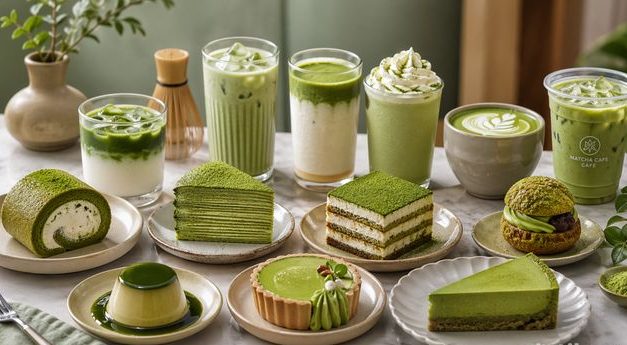 Lagi Viral! Dessert Teh Hijau Yang Bikin Lidah Ketagihan