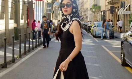 Gaya Jadul Mewah! Febby Rastanty Tampil Stunning Di Italia